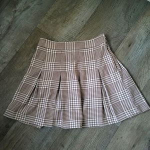 Hollister Plaid Mini Skirt